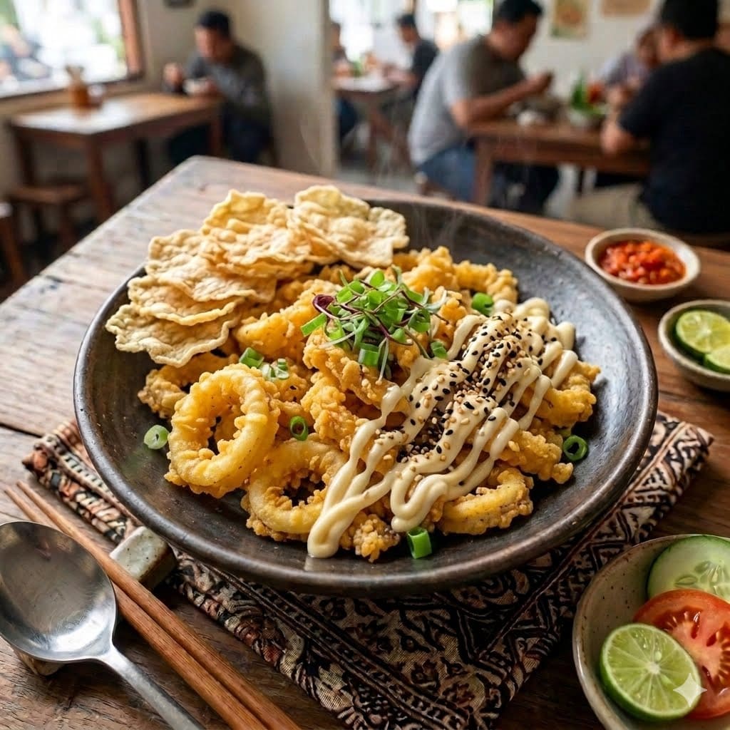 Cumi Goreng Tepung